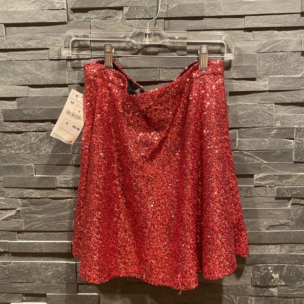 Zara Pink Skirt - Picture 3 of 4
